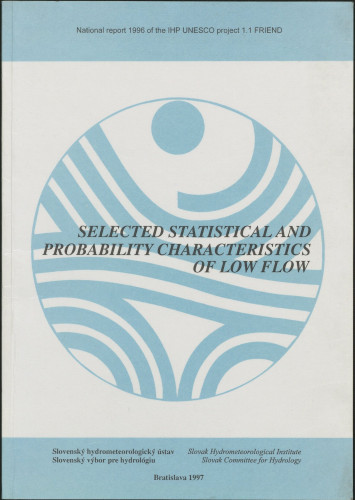 Selected statistical and probability characteristics of low flow / Lešková, Danica