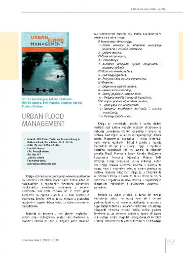 Božo Dalmacija (urednik): Osnovi upravljanja otpadnim vodama.Prikaz knjiga i publikacija / jasmina Antolić