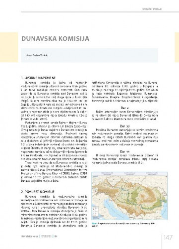 Dunavska komisija.Stručni prikazi / Dušan Trninić