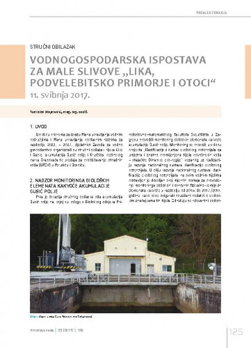 Stručni obilazak VGI „Lika, Podvelebitsko primorje i otoci“, 11. svibnja 2017..Pregled zbivanja / Tomislav Majerović