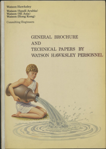 General Brochure and Technical Papers by Watson Hawksley Personnel / Watson Hawksley, Consulting Engineers